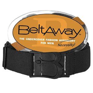 Beltaway Men's Belt One Size (28-44) - Black
